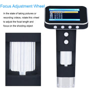 DM1 3.5-inch Screen Smart Wireless 500X HD Digital Microscope Handheld Portable Children Microscope without Stand