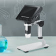 DM3 4.3-Inch Screen LED Light 1000X HD Portable Electronic Digital Microscope, Specification: Metal - free shipping - PMC TechLife - Order now!