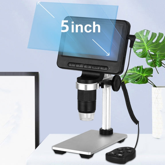 500X/1000X 5-Inch Screen WIFI HD 2 Million Pixel Maintenance Electron Microscope, Specification: MS2 with Z11