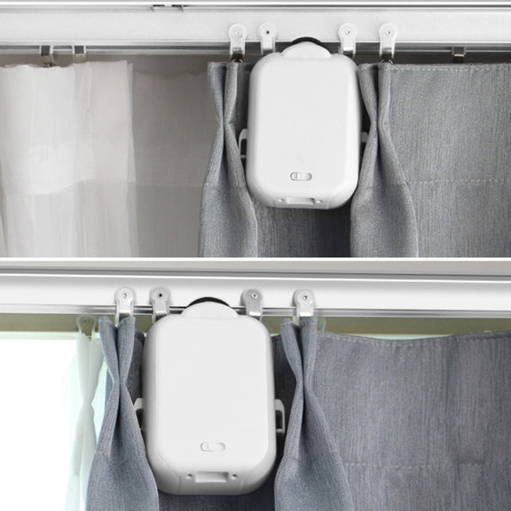 X101 Smart Home Automatic Curtain Machine With RC, Style: Track Model Single Host