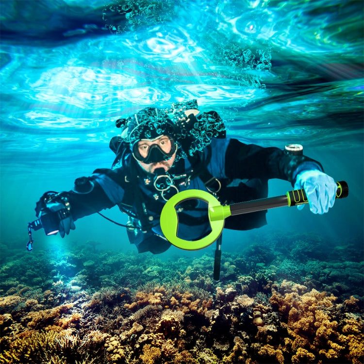 Goint Water-resistant Handheld Metal Detector Underwater Treasure Hunter Detector(IP750 Yellow Square)