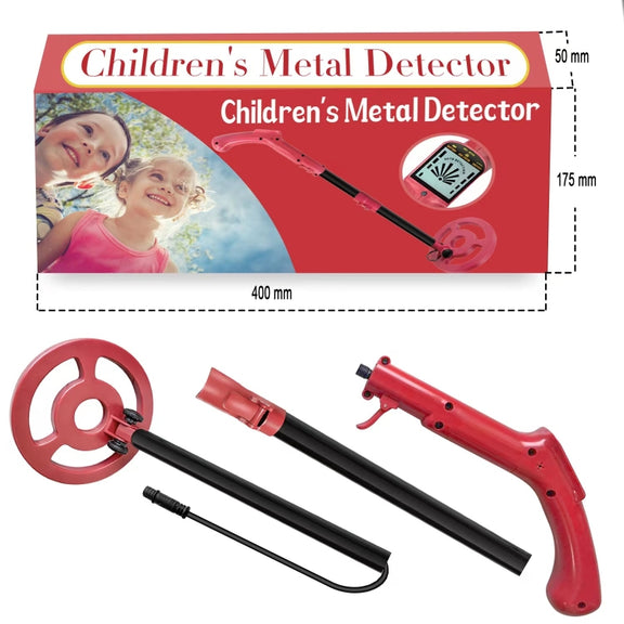 Goint MD3006 Metal Detector Outdoor Treasure Hunter Toys Children Science Detector(Light Green)