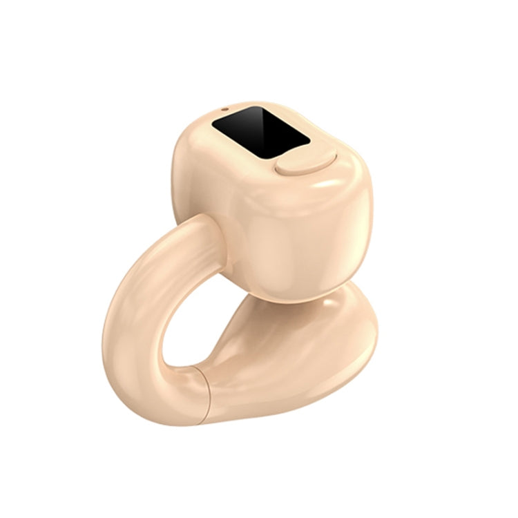 M10 IPX5 Water-resistant Ear Clip Bluetooth Earphones, Style: Single Skin Color