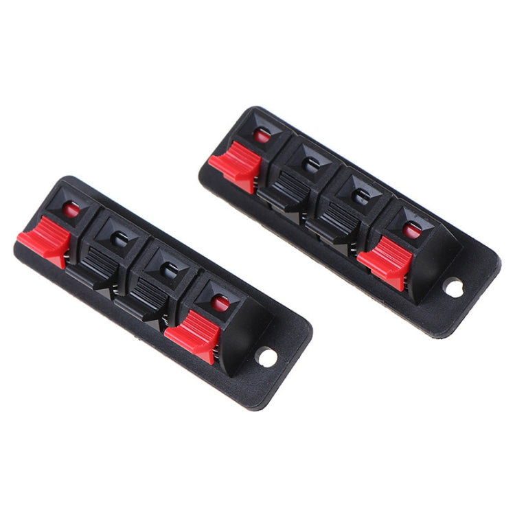 30pcs WP4-4 4-Position Spring Wiring Speaker Clip Aging Test Column