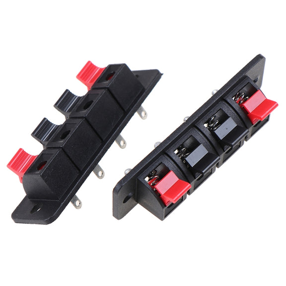 30pcs WP4-4 4-Position Spring Wiring Speaker Clip Aging Test Column