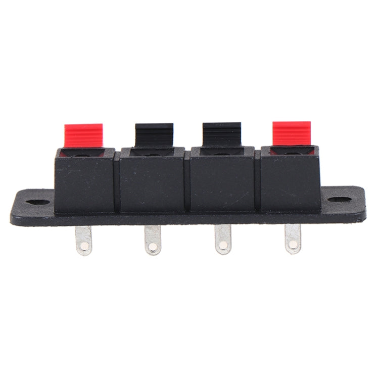 30pcs WP4-4 4-Position Spring Wiring Speaker Clip Aging Test Column