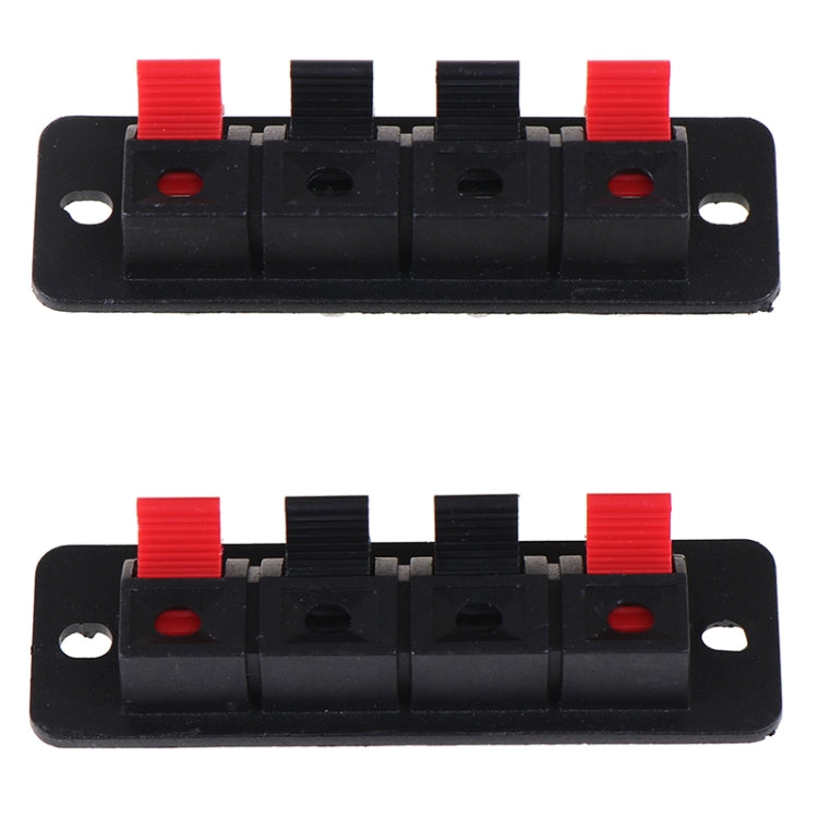 30pcs WP4-4 4-Position Spring Wiring Speaker Clip Aging Test Column