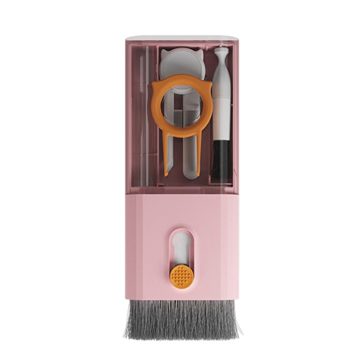 Q6S 10-in-1 Bluetooth Headphone Cleaning Pen Mobile Computer Keyboard Screen Digital Camera Cleaning Kit(Pink)