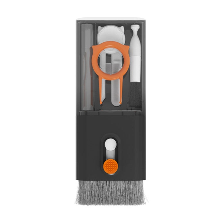 Q6S 10-in-1 Bluetooth Headphone Cleaning Pen Mobile Computer Keyboard Screen Digital Camera Cleaning Kit(Black)