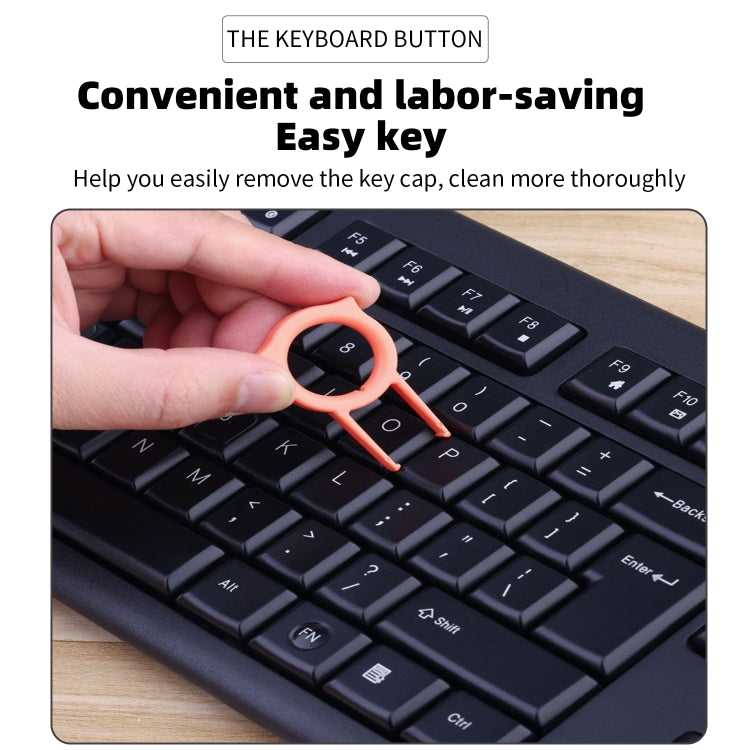 Q6S 10-in-1 Bluetooth Headphone Cleaning Pen Mobile Computer Keyboard Screen Digital Camera Cleaning Kit(Pink)