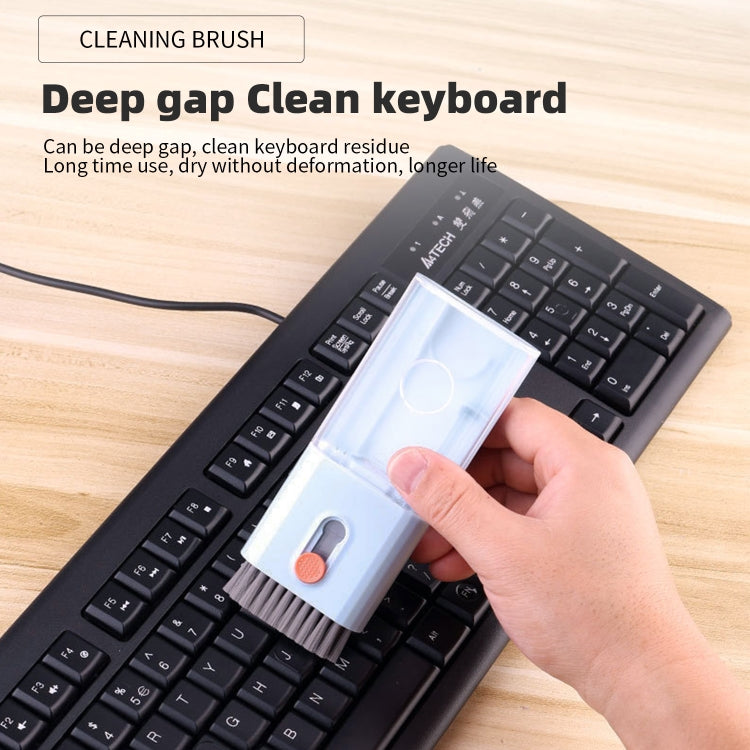 Q6S 10-in-1 Bluetooth Headphone Cleaning Pen Mobile Computer Keyboard Screen Digital Camera Cleaning Kit(White)