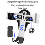 For Audi Car Strong Magnetic Phone Holder(Q2L Stand 1 Silver)