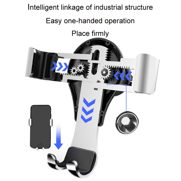 For Audi Car Strong Magnetic Phone Holder(Q2L Stand 1 Silver)