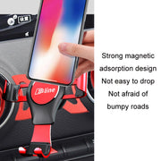 For Audi Car Strong Magnetic Phone Holder(A3/S3 Stand 1 Red)