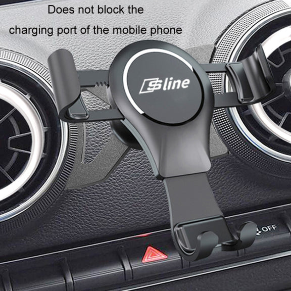For Audi Car Strong Magnetic Phone Holder(A3/S3 Stand 1 Red)