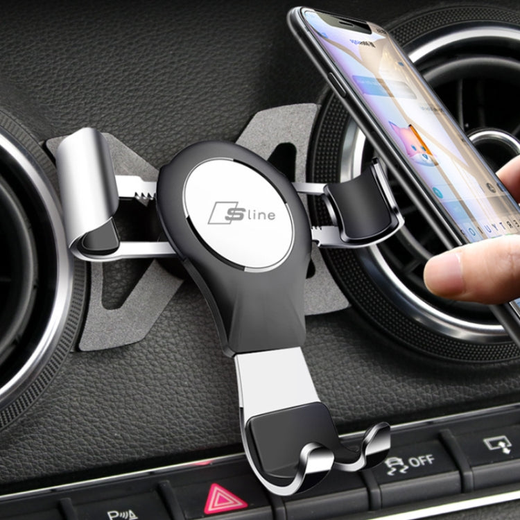 For Audi Car Strong Magnetic Phone Holder(Q2L Stand 1 Red)