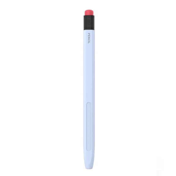 For Apple Pencil 2 AhaStyle PT180-2 Silicone Protective Case Anti-Slip And Anti-Drop Capacitive Pen Case(Sky Blue)
