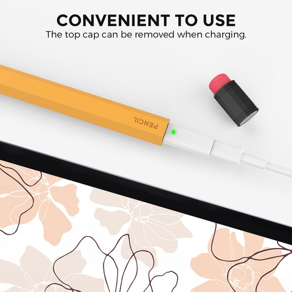 For Apple Pencil 2 AhaStyle PT180-2 Silicone Protective Case Anti-Slip And Anti-Drop Capacitive Pen Case(Sky Blue)