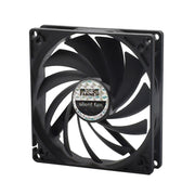 FANNER Ice Soul F10015 Desktop Computer Radiator PWM Intelligent Speed Regulation Ultra-thin Chassis Fan(Black)