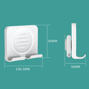 B86 Multifunctional Rotatable Punch-free Wall Mobile Phone Holder(White)