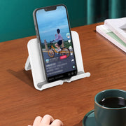 B86 Multifunctional Rotatable Punch-free Wall Mobile Phone Holder(White)