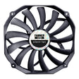 FANNER Ice Soul F14015 4PIN PWM Ultra-thin Chassis Fan Desktop Computer Radiator(Black) - free shipping - PMC TechLife - Order now!