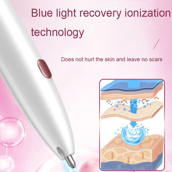 FY-106 Portable Mole and Freckle Removal Pen Household Laser Beauty Equipment(Blue)