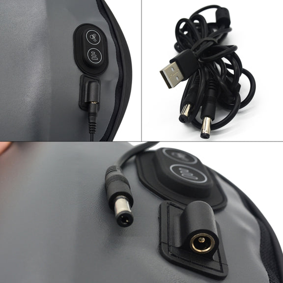 SR-21 Car Lumbar Cushion Headrest Seat Memory Foam Accessories, Style: Massage Lumbar Support (Brown)
