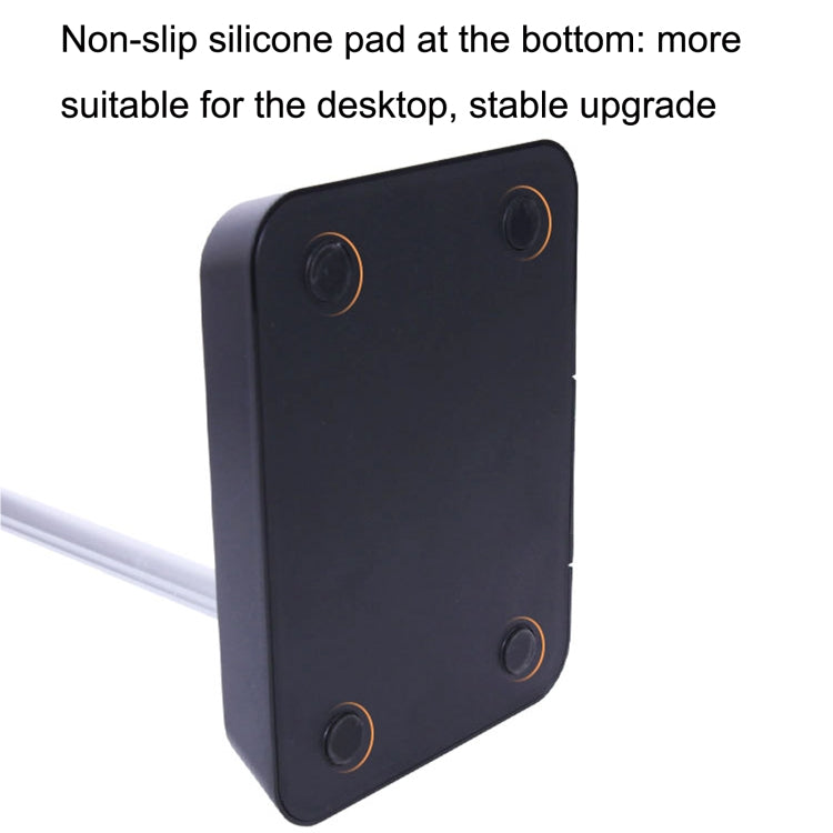For AirPods Max Hifylux AP-HF5 Headphone Stand Mobile Phone Holder Storage Box(Black)