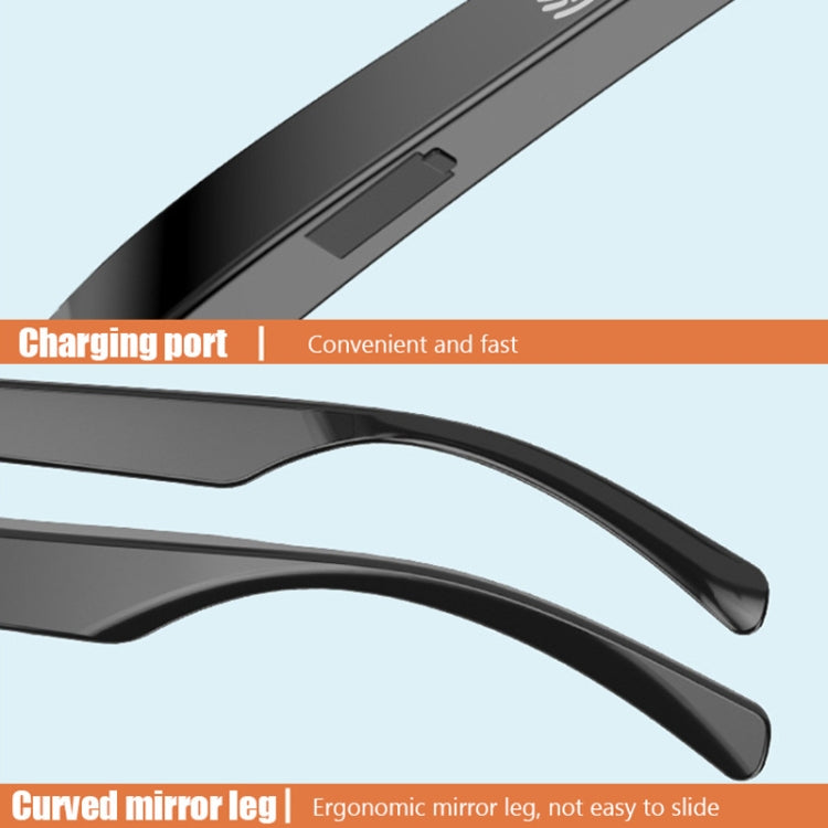 F08 Men Style Bluetooth 5.3 Smart Sunglasses Wireless Headset Anti-Strong Light Anti-Polarized Sunglasses