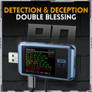 FNIRSI FNB48P USB Mobile Phone DC Power Charger Detector, Color: Bluetooth Blue