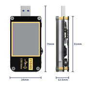FNIRSI FNB48S USB Voltage Ammeter Multifunctional Fast Charge Tester, Specification: Bluetooth