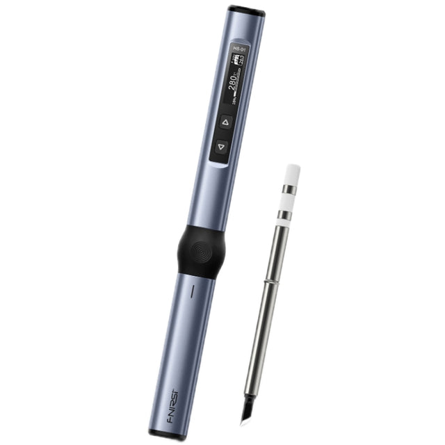 FNIRSI HS-01 Smart Soldering Iron Digital Display Portable Mini Soldering Station(Blue KR)