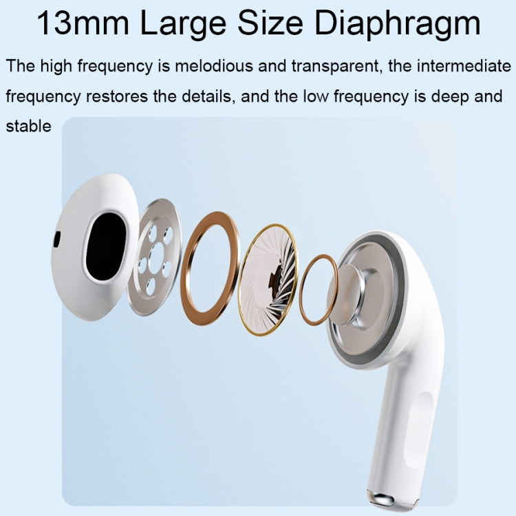Y05 Cartoon Water Cup Shape Bluetooth Earphones Semi-in-ear HD Call Wireless Bluetooth Earphones(White)
