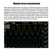 FNIRSI 1014D 2 in 1 Dual-channel 100M Bandwidth Digital Oscilloscope 1GS Sampling Signal Generator, US Plug
