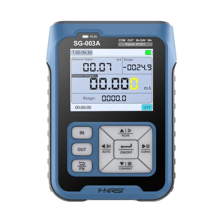 FNIRSI SG-003A Multifunctional PWM Signal Generator 4-20ma Voltage Current Calibrator, EU Plug(Blue)