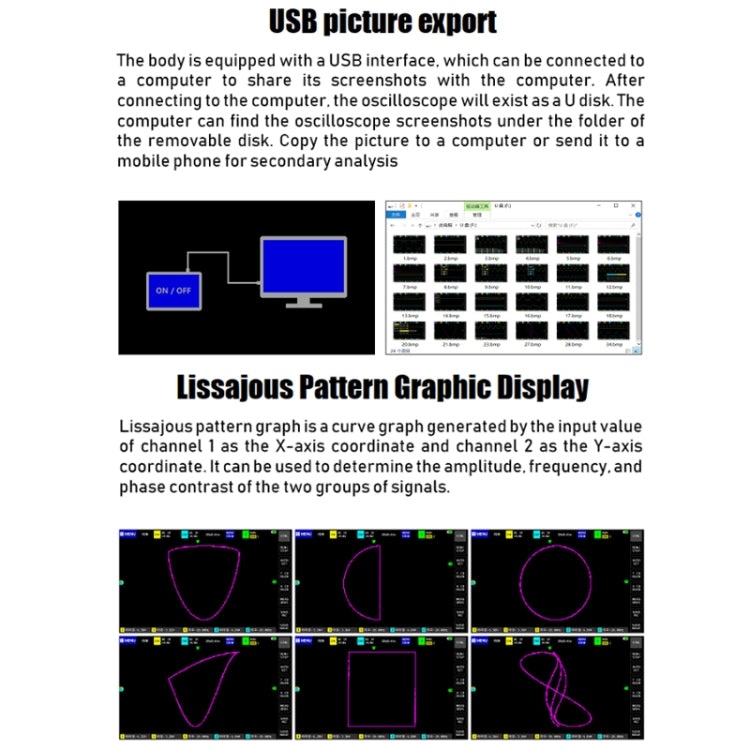 FNIRSI 1013D 1GS Sampling Dual Channel 100M Bandwidth Digital Oscilloscope, US Plug(English)