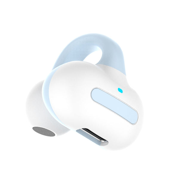 M-S8 Wireless Stereo Single Ear Clip-on Bluetooth Earphone(Blue)