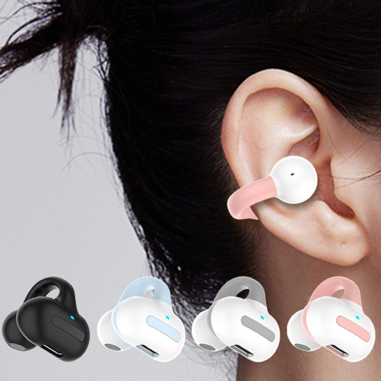 M-S8 Wireless Stereo Single Ear Clip-on Bluetooth Earphone(Black)