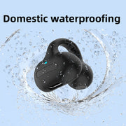 M-S8 Wireless Stereo Single Ear Clip-on Bluetooth Earphone(Black)