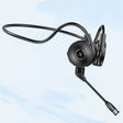 M1 Stereo Sound Running Sports Bone Conduction Bluetooth Earphones With Microphone(Black) - Neck-mounted Earphone by PMC TechLife | Online Shopping South Africa | PMC TechLife