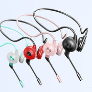 M1 Stereo Sound Running Sports Bone Conduction Bluetooth Earphones With Microphone(Red)