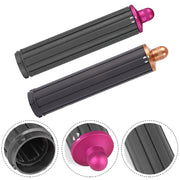 For Dyson Airwrap Hair Dryer HS01 / HS05 / HD08 18.6 x 4cm Upgraded Long Curling Barrels Nozzle With Long Adapter Rose Red