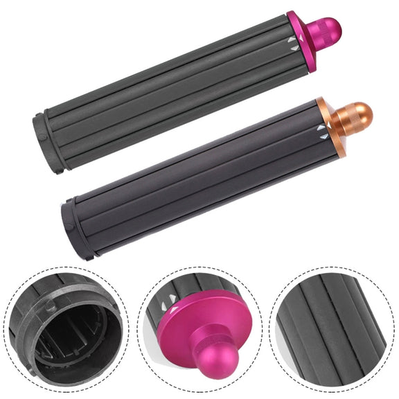For Dyson Airwrap Hair Dryer HS01 / HS05 / HD08 18.6 x 4cm Upgraded Long Curling Barrels Nozzle With Long Adapter Rose Red
