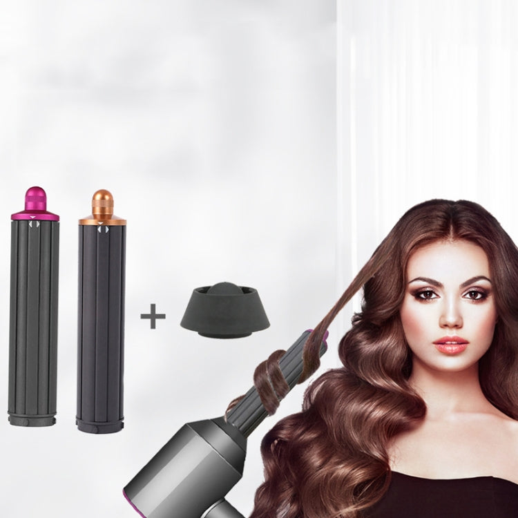 For Dyson Airwrap Hair Dryer HS01 / HS05 / HD08 18.6 x 4cm Upgraded Long Curling Barrels Nozzle With Long Adapter Rose Red