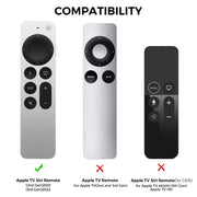For Apple TV Siri Remote 2/3 AhaStyle PT166 Remote Controller Silicone Protective Case Striped Non-Slip Anti-Drop Cover(Pink)