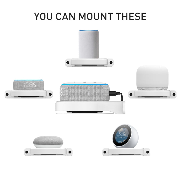 For Apple HomePod Mini AhaStyle DD96 Stand Wall Storage Stand(Black)