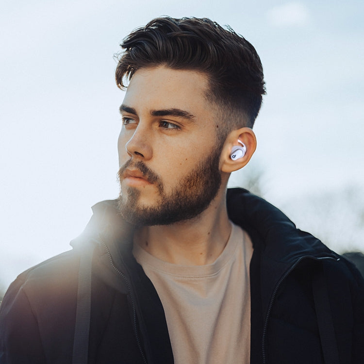 For Beats Studio Buds AhaStyle PT172 Earphone Silicone Ear Caps, Style: Earcap (White)