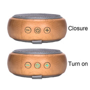 BT810 Small Outdoor Portable Wooden Bluetooth Speaker Support TF Card & 3.5mm AUX(Black)