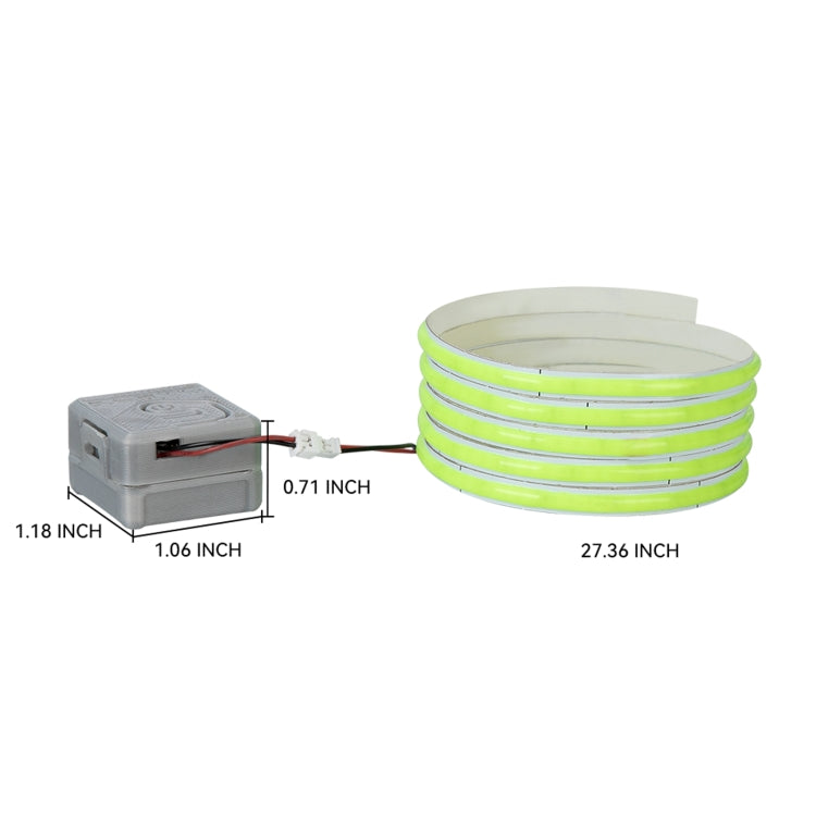 For DJI Avata RCSTQ Light-emitting Light Strip Night Flight Warning Light Strip(Fluorescent)